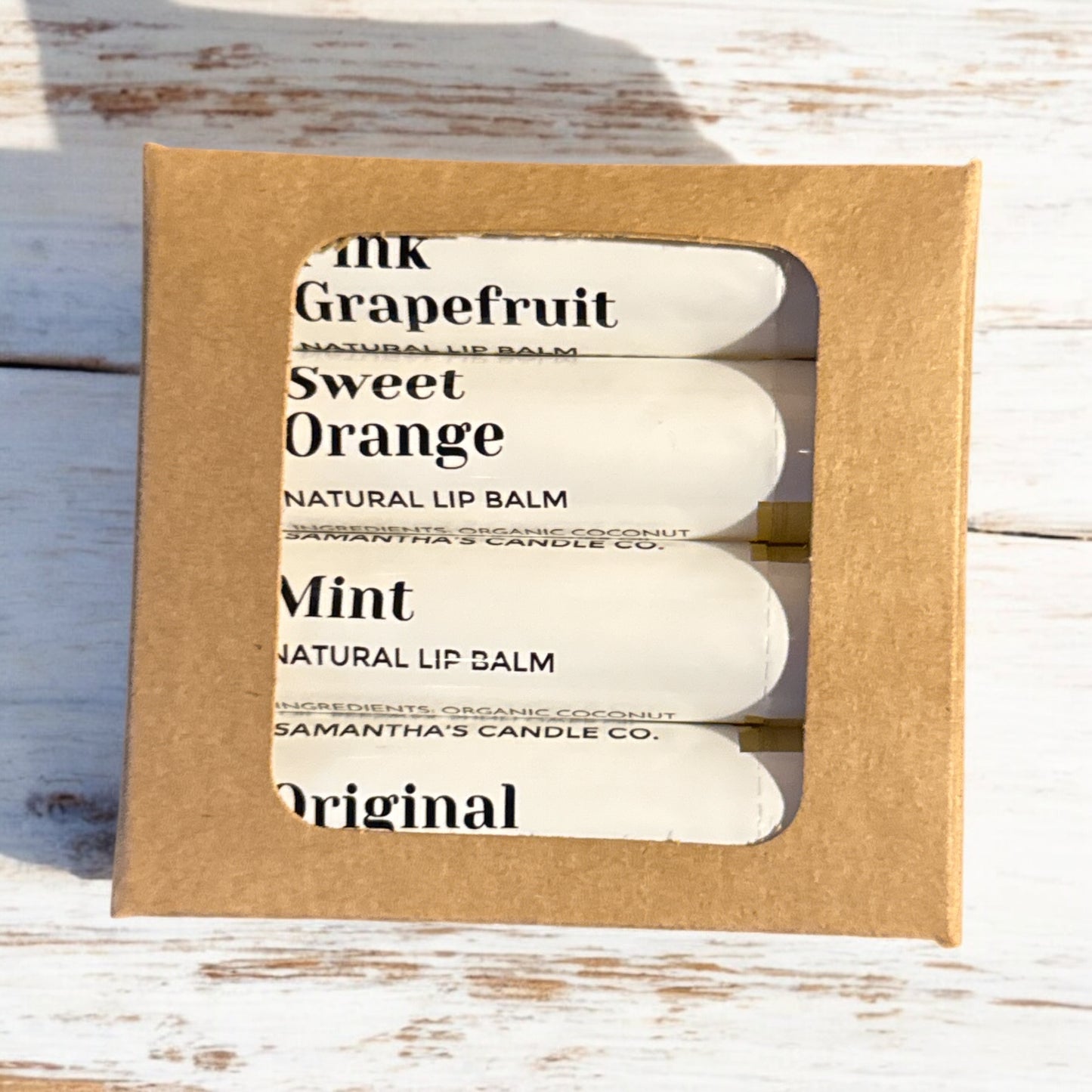 Lip Balm Four Pack